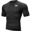 imageROCKBROS Mens Cycling Jersey Short Sleeve Road Bike Shirt with 3 Rear Pockets Breathable Quick Dry Bicycle ShirtBlack