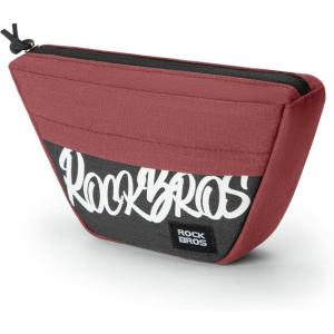 imageROCKBROS Scooter Storage Bag Handlebar Bag for Folding Bike Electric ScootersRed