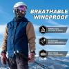 imageROCKBROS Cold Weather Balaclava Ski Mask for Men Windproof Thermal Winter Scarf Mask Women Neck Warmer Hood for CyclingBlack Grey