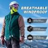 imageROCKBROS Cold Weather Balaclava Ski Mask for Men Windproof Thermal Winter Scarf Mask Women Neck Warmer Hood for CyclingGreen