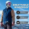 imageROCKBROS Cold Weather Balaclava Ski Mask for Men Windproof Thermal Winter Scarf Mask Women Neck Warmer Hood for CyclingGrey