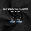 imageROCKBROS Cold Weather Balaclava Ski Mask for Men Windproof Thermal Winter Scarf Mask Women Neck Warmer Hood for CyclingThickfleece Black
