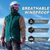 imageROCKBROS Cold Weather Balaclava Ski Mask for Men Windproof Thermal Winter Scarf Mask Women Neck Warmer Hood for CyclingThickfleece Black