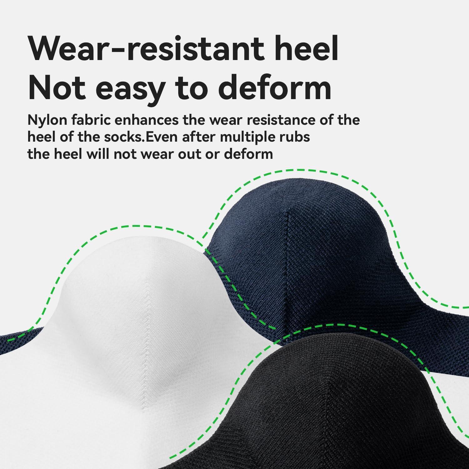 imageROCKBROS Aerodynamic Cycling Socks with Wearresistant Heel VNS Halloween Series Breathable ampamp Wicking Athletic Crew SocksBlack