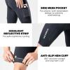 imagePadded Bike Shorts for Men Cycling Shorts with Side Pockets Mountain Bike Shorts Breathable with Reflective Elements