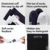 imageROCKBROS Aerodynamic Cycling Socks with Wearresistant Heel VNS Halloween Series Breathable ampamp Wicking Athletic Crew SocksBlack