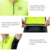 imageROCKBROS Cycling Jersey Men Short Sleeve Half Zipper with 3 Rear Pockets Bike Jersey for Men Cycling Quick Dry Bike Shirts