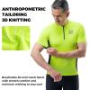 imageROCKBROS Cycling Jersey Men Short Sleeve Half Zipper with 3 Rear Pockets Bike Jersey for Men Cycling Quick Dry Bike Shirts