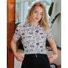 imageROCKBROS Womens Cycling Jersey Short Sleeve Breathable QuickDry Bike Shirts with 3 Pockets Full Zipper Reflective Elements