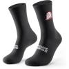imageROCKBROS Aerodynamic Cycling Socks with Wearresistant Heel VNS Halloween Series Breathable ampamp Wicking Athletic Crew SocksBlack