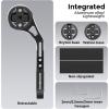imageROCKBROS Bike Computer Mount Common Extended Out Front Bike Mount Adapter for Handlebar 318 mmRetractable