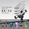 imageROCKBROS Bike Phone Mount Bike Phone HolderMotorcycle Phone Mount Phone Holder for Bike Motorcycle EBike Cell Phone Clamp for iPhone 16 15 Pro Max 1413 Galaxy S10 and More 4572quotGreen