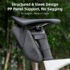 imageROCKBROS Bike Saddle Bag with Smart Tail Light08L Waterproof ampamp Resistant Bike Bag Under SeatReflective Bike Seat Bag and 3 Magic Straps for Road ampamp Mountain Bikes