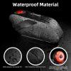 imageROCKBROS Bike Saddle Bag with Smart Tail Light08L Waterproof ampamp Resistant Bike Bag Under SeatReflective Bike Seat Bag and 3 Magic Straps for Road ampamp Mountain Bikes