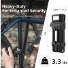imageROCKBROS Folding Design Chain Bike Lock  HeavyDuty 33 lbs Portable Key Lock with AntiTheft Alloy Steel Waterproof ampamp Rustproof for Bicycle EBike Scooter Motorcycle