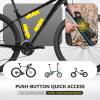 imageROCKBROS Folding Design Chain Bike Lock  HeavyDuty 33 lbs Portable Key Lock with AntiTheft Alloy Steel Waterproof ampamp Rustproof for Bicycle EBike Scooter Motorcycle