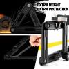 imageROCKBROS Folding Design Chain Bike Lock  HeavyDuty 33 lbs Portable Key Lock with AntiTheft Alloy Steel Waterproof ampamp Rustproof for Bicycle EBike Scooter Motorcycle
