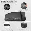 imageROCKBROS Top Tube Bike Bag Waterproof Bike Frame Bag Lightweight Buckle Lock Design TPU Material Top Tube Bag Easy Install Cycling Top Tube Front Frame Pack 1L CapacityRed