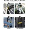 imageROCKBROS Zip Tie Bike Lock Lightweight Adjustable Bike Combination for Bike Helmets Luggage Refrigerators Doors Skateboards Combo Bike Lock