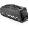 imageROCKBROS Top Tube Bike Bag Waterproof Bike Frame Bag Lightweight Buckle Lock Design TPU Material Top Tube Bag Easy Install Cycling Top Tube Front Frame Pack 1L CapacityBlack