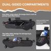 imageBike Frame Bag Bike Triangle Bag Bicycle Under Tube Bike BagCable Port ampamp Pump Holder Fits Hydration Pack for MTB ampamp Road Bike AccessoriesBrown