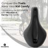 imageROCKBROS Kids Bike Saddle Youth Replacement Bike Seat Kids Bicycle Seat with Ergonomic Design 3 Zone Concept  Waterproof Enhance Young Little Riders for BMX MTB ampamp Road 16quot to 24quot