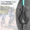 imageROCKBROS Kids Bike Saddle Youth Replacement Bike Seat Kids Bicycle Seat with Ergonomic Design 3 Zone Concept  Waterproof Enhance Young Little Riders for BMX MTB ampamp Road 16quot to 24quot