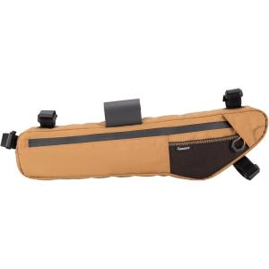 imageBike Frame Bag Bike Triangle Bag Bicycle Under Tube Bike BagCable Port ampamp Pump Holder Fits Hydration Pack for MTB ampamp Road Bike AccessoriesBrown