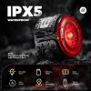 imageROCKBROS Bike Tail Light AntiLost Bicycle Rear Light Brake Sensing Smart Cycling Taillight for Night Riding USB Rechargeable Bicycle Tail Light LED Safety Bike Light