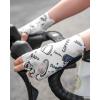 imageROCKBROS Cycling Gloves for Women Cycling Fingerless Mountain Bike Gloves Sun Gloves Breathable ShockAbsorbing NonSlipwhite