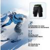 imageProtective Padded Shorts Ergonomic Design 5 Zone Concept Under Outer Pants for SnowboardSkate and SkiMedium
