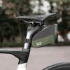 imageROCKBROS Bike Saddle Bag with Tail Light Bicycle Seat Pack Lightweight Storage Bag under Bike Seat Cycling AccessoriesBracket