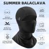 imageROCKBROS Cooling Balaclava Face Mask with Glasses Holes Summer Shiesty Mask for Men WomenBlack