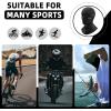 imageROCKBROS Cooling Balaclava Face Mask with Glasses Holes Summer Shiesty Mask for Men WomenBlack