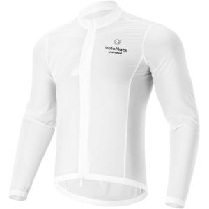 imageROCKBROS VNS Mens Cycling Jacket Ultralight Windbreaker for Running Cycling PackableWhite