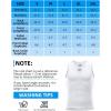 imageROCKBROS Mens Sleeveless Cycling Undershirt  Quick Dry Breathable Bicycle JerseysWhite1