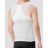 imageROCKBROS Mens Sleeveless Cycling Undershirt  Quick Dry Breathable Bicycle JerseysWhite2