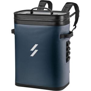 imageROCKBROS Backpack Cooler Bag Insulated LeakProof Soft Cooler Waterproof 30 Can Portable Large Backpack with Cooler for Camping Beach Picnic Party Fishing Floating Outdoor ActivitiesBlue