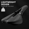 imageROCKBROS Bike Seat Bike Saddle Comfortable Waterproof Ergonomic Design Bike Seat Cushion for City MTB Racing Bikes