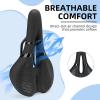 imageROCKBROS Bike Seat Bike Saddle Comfortable Waterproof Ergonomic Design Bike Seat Cushion for City MTB Racing Bikes