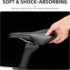 imageROCKBROS Bike Seat Comfortable Bike Seat Cushion for Men WomenLightweight Adjustable Bicycle Seat with Ventilation ampamp ShockAbsorbing Waterproof Bike Saddle for RoadIndoor BikesFor women