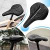 imageROCKBROS Bike Seat Cushion Comfort Bike Seat Cover Extra Soft Silicone Exercise Bicycle Seat Cushion Anti Slip Breathable for Gym Adult Bike Accessoriesblack