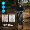imageROCKBROS Bike Seat Cushion Comfort Bike Seat Cover Extra Soft Silicone Exercise Bicycle Seat Cushion Anti Slip Breathable for Gym Adult Bike Accessoriesgray