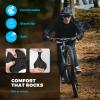 imageROCKBROS Bike Seat Cushion Comfort Bike Seat Cover Extra Soft Silicone Exercise Bicycle Seat Cushion Anti Slip Breathable for Gym Adult Bike Accessoriesblack