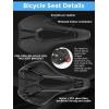 imageROCKBROS Bike Seat for Men Women Road Bike Saddle Breathable ampamp ergon Saddle for MTB Road TrekkingampampFolding Waterproof Bicycle Seat