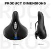 imageROCKBROS Family Bike Seat Cushion for Men Women ampamp Kids Bike Saddle Ergonomic Design 3 Zone Concept