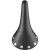 imageROCKBROS Bike Seat Vintage Bicycle Seat Waterproof Bike Saddle Comfortable Bike Seat for Men ampamp Women Classic Lite Bike Seat Replacement Suitable for City CyclingA1  Black