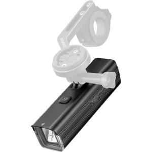 imageROCKBROS Bike Light Compatible with Bike OutFront Mount Rechargeable Bicycle Headlight Front Lights for Night Riding1000 Lumens