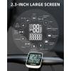 imageROCKBROS Bike Computer Bike Speedometer GPS Wireless Cycling Computer with Bluetooth IPX7 Waterproof600mAH Battery and 23quot Large Display