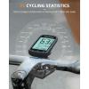 imageROCKBROS Bike Computer Wireless Cycling Computers ANT Bluetooth Bike Speedometer Odometer Bicycle Computer with Speed Cadence Sensor for Riding Cycling Waterproof 29inch LCD ScreenM1Mount
